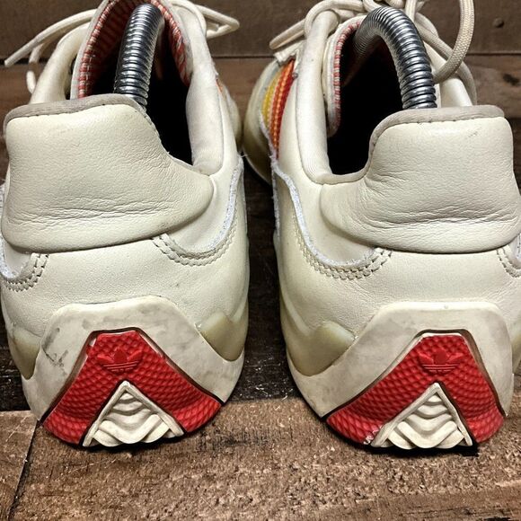 Adidas PUIG mens shoes size 8.5 US cream yellow orange red skate - Picture 5 of 9